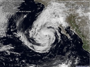 Tormenta tropical Linda 1