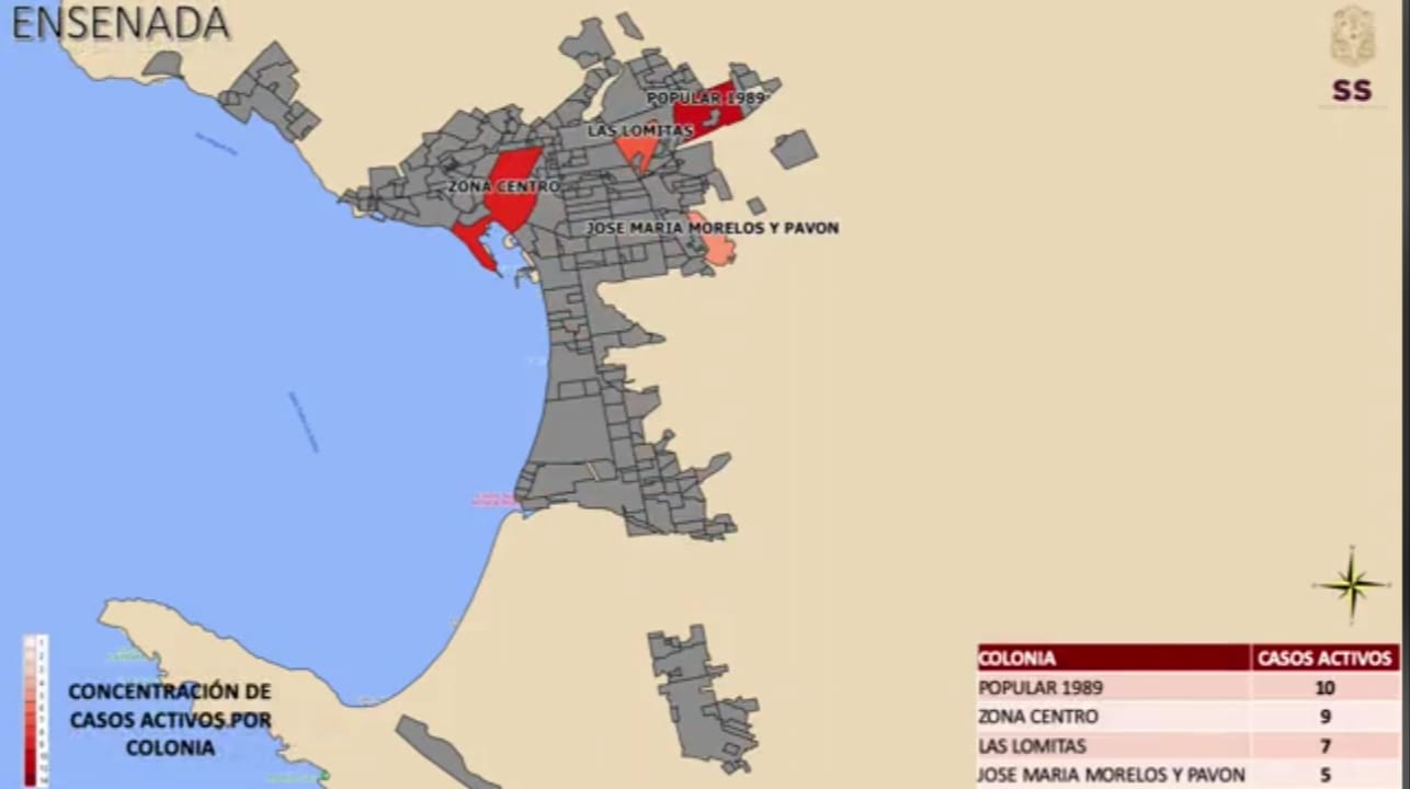 Mapa de incidencias
